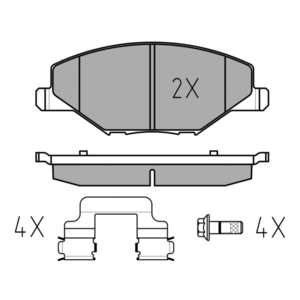 BRAKE CALIPER GUIDE BOLT KIT FRONT | Seals/Caliper Kits | Brakes ...